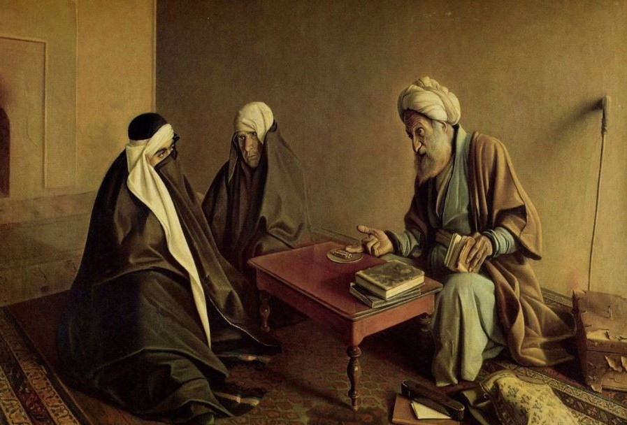 Iranian Painting: The Harmonious Melody of Color and Design on a White Canvas