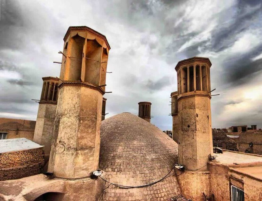 The Six Windcatcher Water Reservoir of Yazd  The Harmony of Wind and Water in the Heart of the Desert